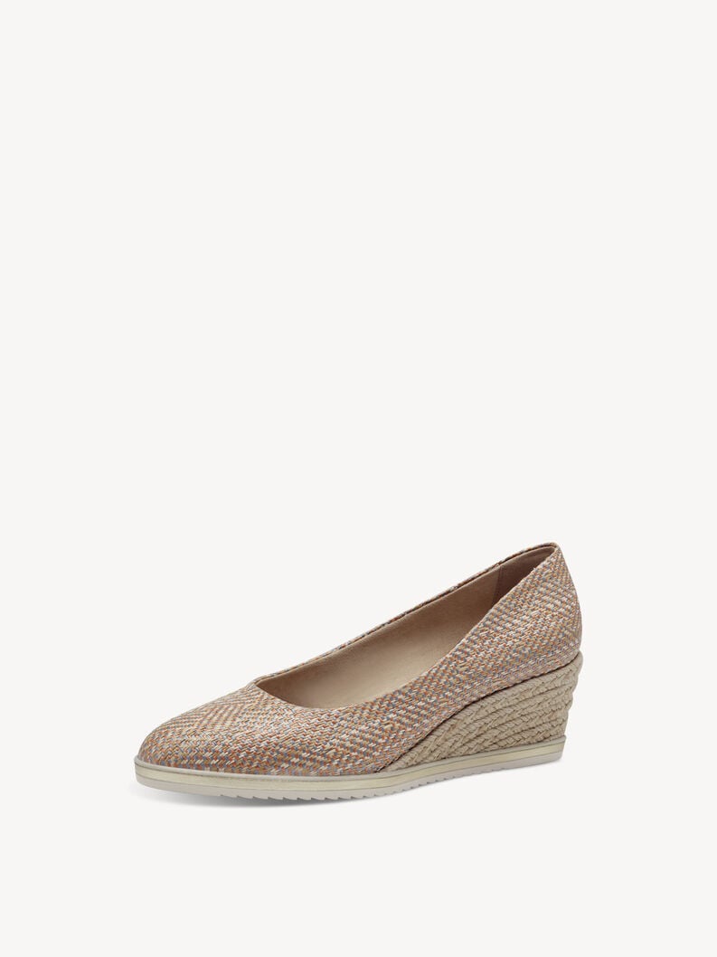 wedge pompe - beige 1-22313-44-320 compra tamaris pompe online