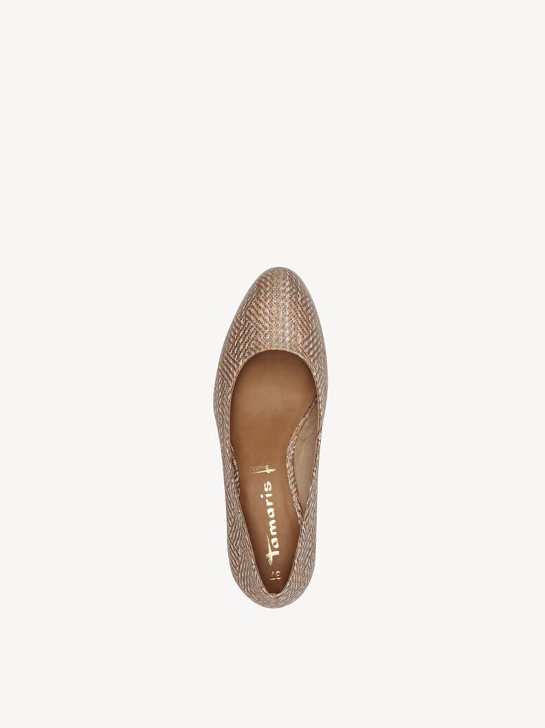 wedge pompe - beige 1-22313-44-320 compra tamaris pompe online