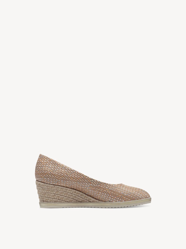 wedge pompe - beige 1-22313-44-320 compra tamaris pompe online