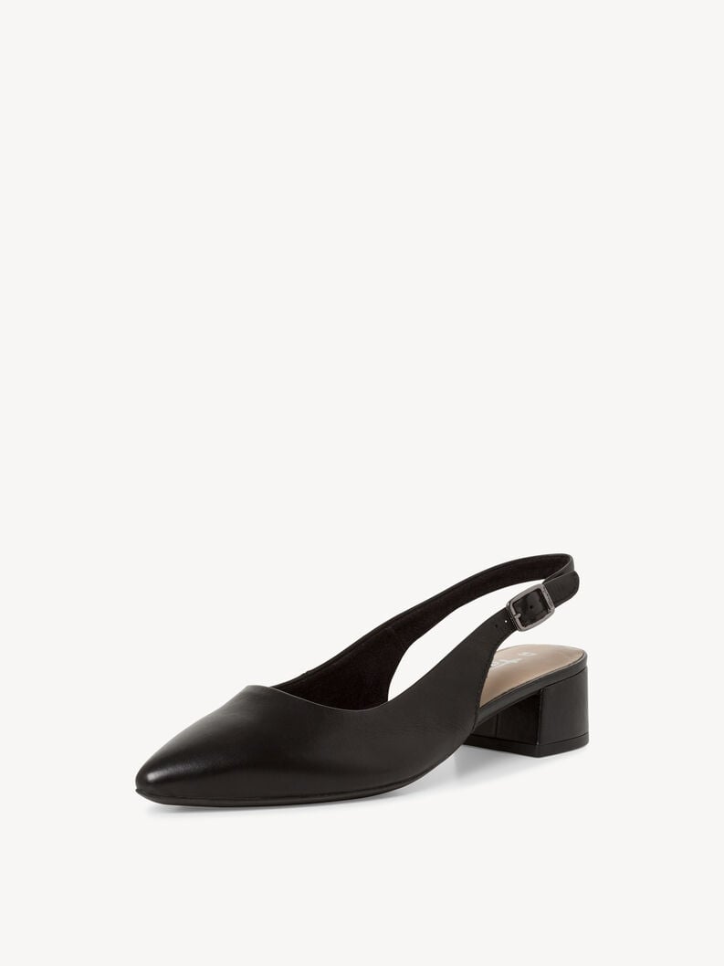 imbracatura di cuoio pompe - nero 1-29500-42-003 compra tamaris sling pompe online