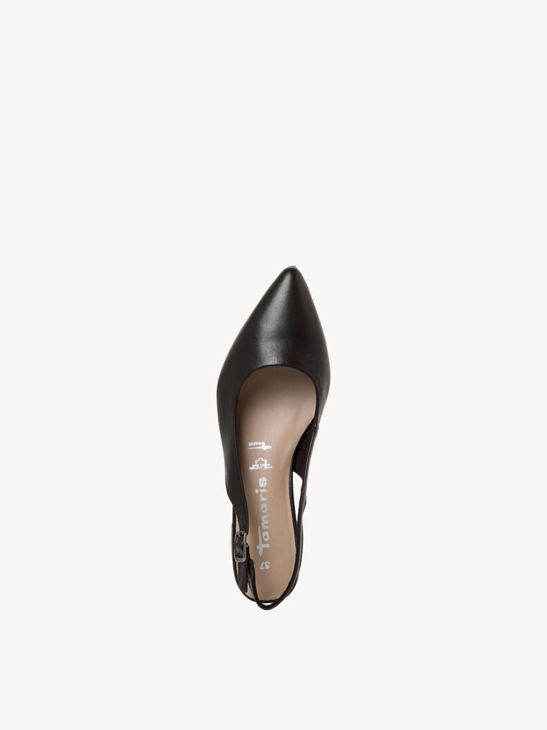 imbracatura di cuoio pompe - nero 1-29500-42-003 compra tamaris sling pompe online