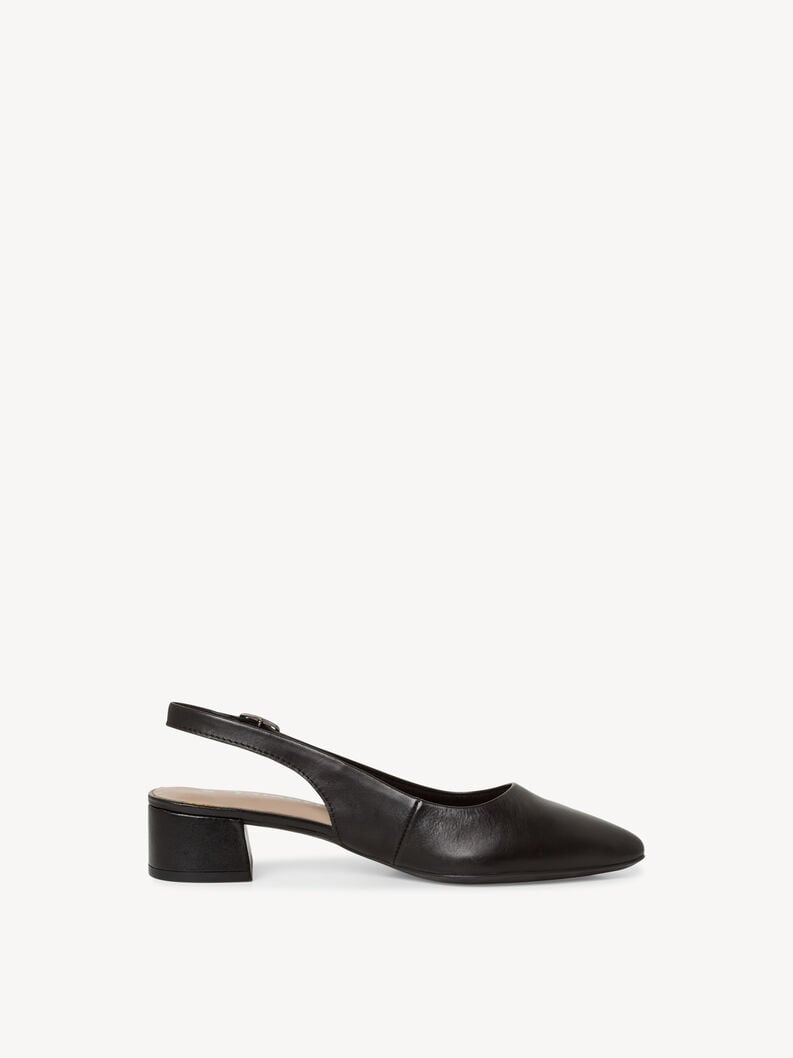 imbracatura di cuoio pompe - nero 1-29500-42-003 compra tamaris sling pompe online