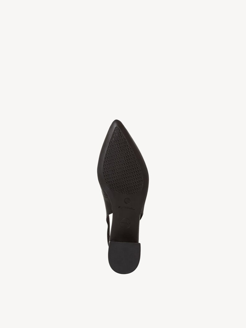 imbracatura di cuoio pompe - nero 1-29500-42-003 compra tamaris sling pompe online